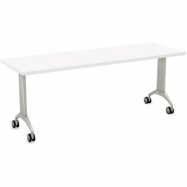 Special-T Table, Flip/Nest, 24inWx72inLx30inH, White SCTLINK2472MSWH